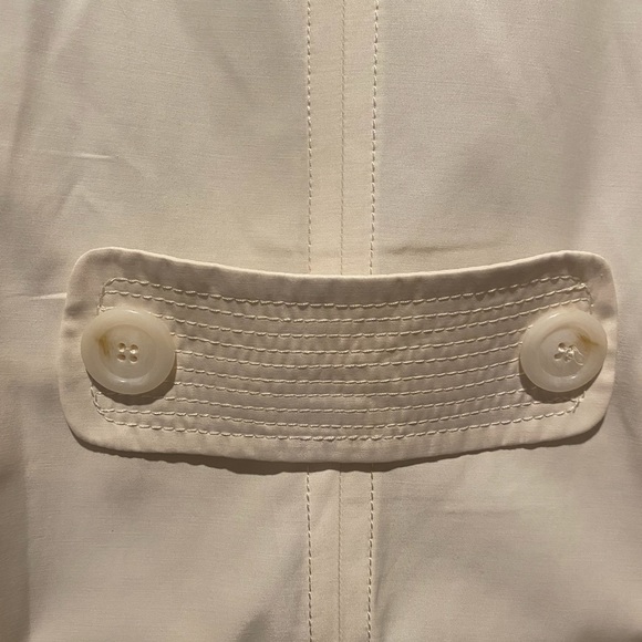 Donatella Ivory Pea Coat Style XL 🌿 D8 - Picture 7 of 15